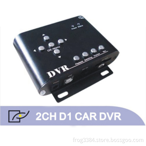 2 Channel D1 SD Car DVR